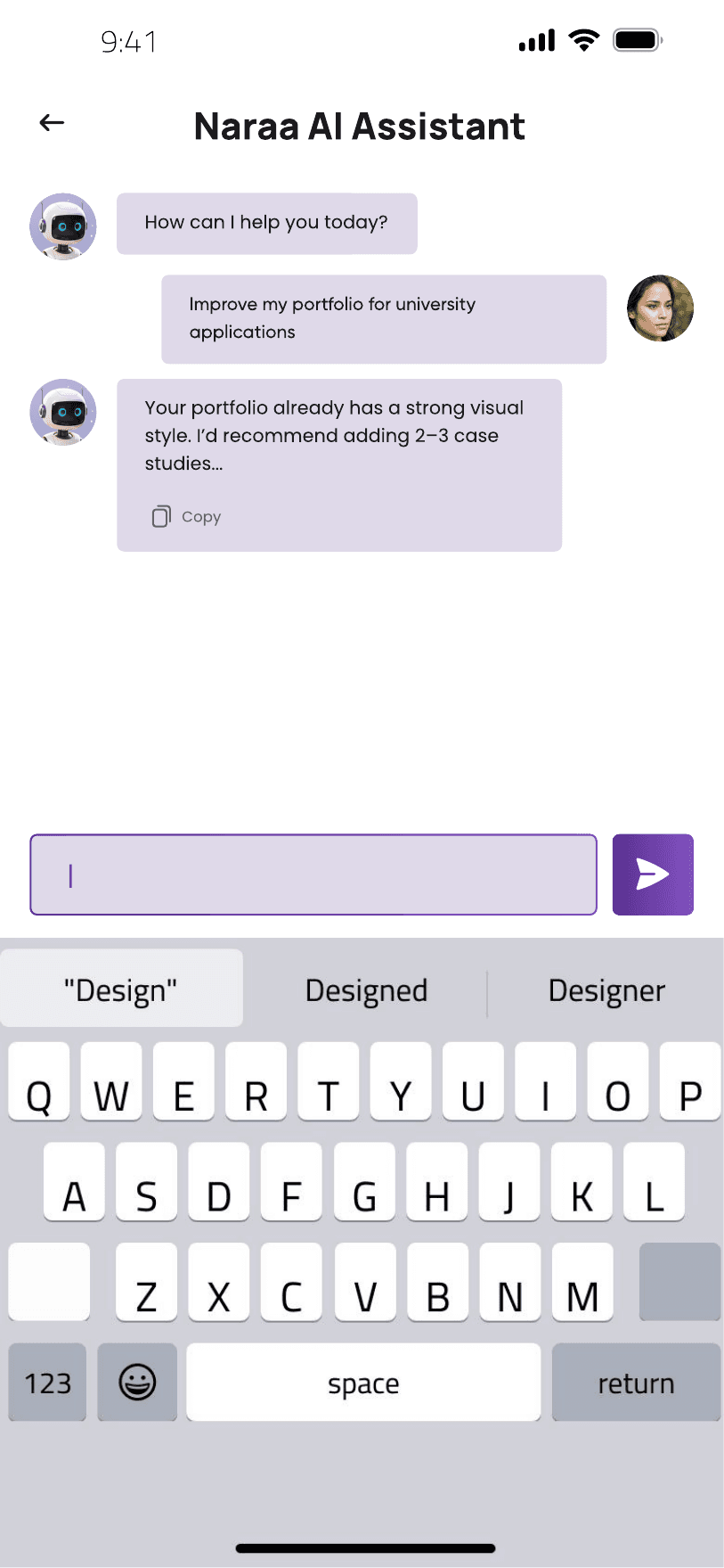 Assistant IA Naraa